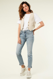 ba&sh |  Cotton waistcoat Jess | beige  | Picture 4