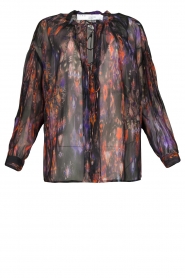 IRO | Oversized blouse met pofmouwen Lade | multi   | Afbeelding 1