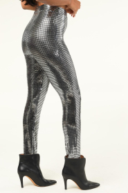 Silvian Heach :  Metallic legging Styles | silver - img6