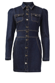 Silvian Heach |  Jeans dress with buttons Vera | blue  | Picture 1