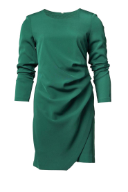  Dress with smocked details Britt | green