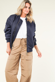 Silvian Heach |  Bomber jacket Sofia | blue  | Picture 6