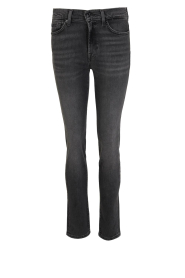 7 For All Mankind |  Mid waist skinny jeans Roxanne L30 | black