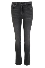 7 For All Mankind |  Mid waist skinny jeans Roxanne L30 | black  | Picture 1