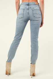 7 For All Mankind :  Mid waist skinny jeans Roxanne L30 | blue - img8