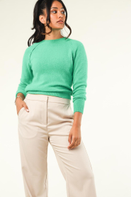 Kocca |  Super soft sweater Anhan | green  | Picture 5