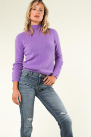 Kocca :  Super soft sweater Aniren | purple - img6