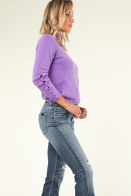 Kocca |  Super soft sweater Aniren | purple  | Picture 7