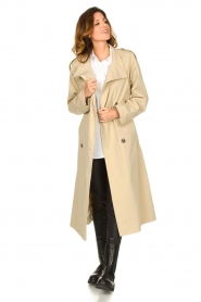 Set |  Cotton oversized trench coat Cis | beige | Picture 4