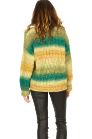 Set |  Chunky knit cardigan Faja | multi | Picture 7