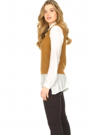 Set |  Knitted spencer Farah | brown  | Picture 5