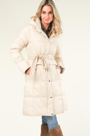 Kocca |  Puffer coat Aghlon | natural  | Picture 2