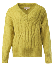 Kocca |  Knitted sweater Bamnau | green  | Picture 1