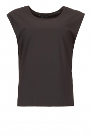 D-ETOILES CASIOPE | Travelwear top met schoudervullingen Aline | black   | Afbeelding 1