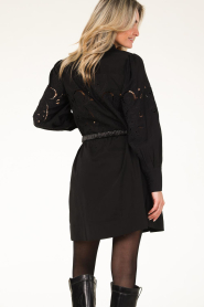 Copenhagen Muse |  Dress with openwork details Madelyn | black  | Picture 7