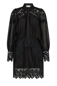 Copenhagen Muse |  Dress with embroidered details Ultra | black  | Picture 1