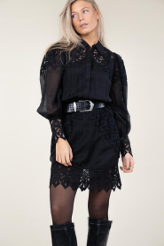 Copenhagen Muse |  Dress with embroidered details Ultra | black  | Picture 7