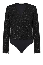  Body with sequins Sequince | black