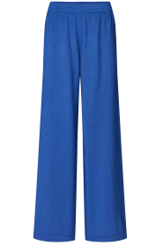 Lollys Laundry |  Pants with lurex Agadir | blue  | Picture 1