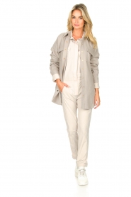 D-ETOILES CASIOPE |  Travelwear jumpsuit Astro | cement  | Picture 3