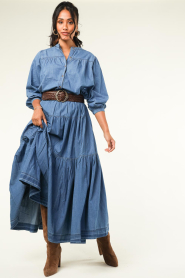 Lollys Laundry |  Maxi skirt Sunset | blue  | Picture 6