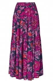 Lollys Laundry |  Maxi skirt Sunset | pink  | Picture 1