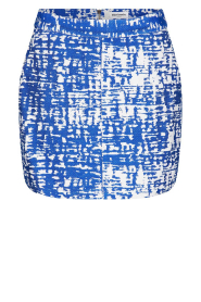  Jacquard mini skirt Aqua | blue