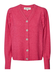Lollys Laundry | Vest met luxe knopen Laura | roze