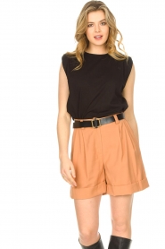 Lollys Laundry |  Basic T-shirt Alex | black | Picture 2