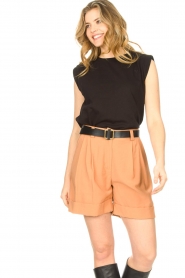 Lollys Laundry |  Basic T-shirt Alex | black | Picture 4