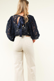 Lollys Laundry |  Lace top Bergen | blue  | Picture 8