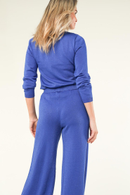 Lollys Laundry |  Top with lurex Beaumont | blue  | Picture 7