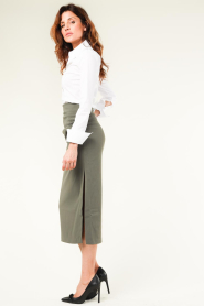 Second Female |  Midi skirt Mikitta | green  | Picture 6