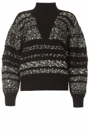 IRO |  Knitted sweater Alpaco | black  | Picture 1