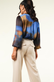 Second Female |  Blouse with print Haylen | blue   | Picture 9