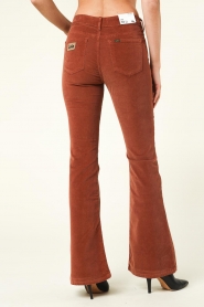 Lois Jeans |  Baby rib flare Raval L34 | brown | Picture 6