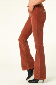 Lois Jeans |  Baby rib flare Raval L32 | brown  | Picture 5