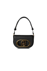 Liu Jo |  Mini bag with logo Donya | black  | Picture 1