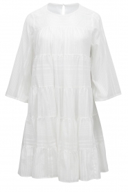 Devotion |  Cotton dress with Spain | white  | Picture 1
