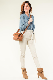 Liu Jo |  Faux leather shoulder bag Lia | camel  | Picture 3