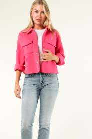CC Heart |  Cropped jacket Ariana | pink  | Picture 5