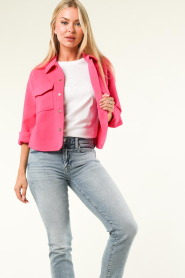 CC Heart |  Cropped jacket Ariana | pink  | Picture 6