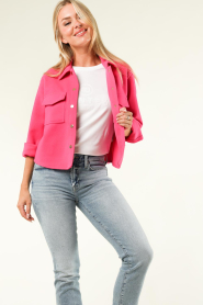 CC Heart |  Cropped jacket Ariana | pink  | Picture 2