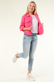 CC Heart |  Cropped jacket Ariana | pink  | Picture 3