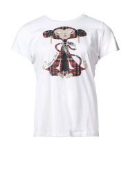 Liu Jo |  T-shirt with print Felicia | white