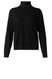 Liu Jo |  Tricot turtle neck Luna | black  | Picture 1