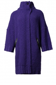 Liu Jo |  Oversized cardigan Danique | purple  | Picture 1