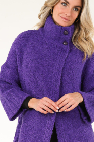 Liu Jo |  Oversized cardigan Danique | purple  | Picture 9