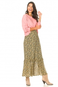 Set |  Maxi skirt with print Yana | green | Picture 4