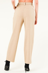 Berenice |  Trousers with bow belt Pascaline | beige  | Picture 6